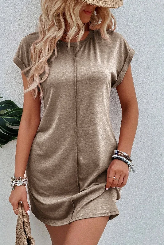 Biggest Sale of the Season!Center Seam T-Shirt Dress