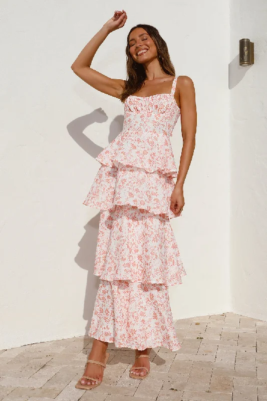 Score Huge Discounts Today!Misunderstood Maxi Dress Orange