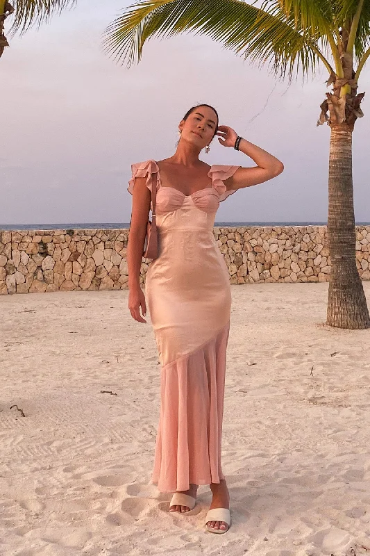 Save More When You Shop More!Pretty Wishes Maxi Dress Pink