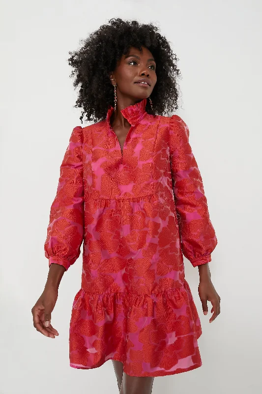 Savings You Can’t Ignore!Red Fil Coupe Palmerston Dress