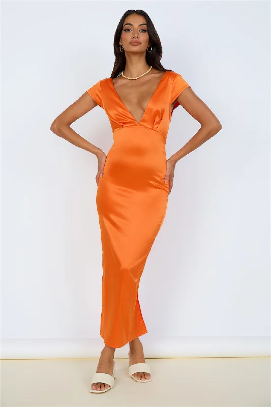 Mega Sale Happening Now!Starburst Skies Maxi Dress Orange