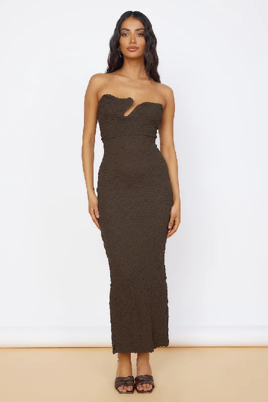 Flash Deals – Act Quickly!Timeless Treasures Maxi Dress Brown