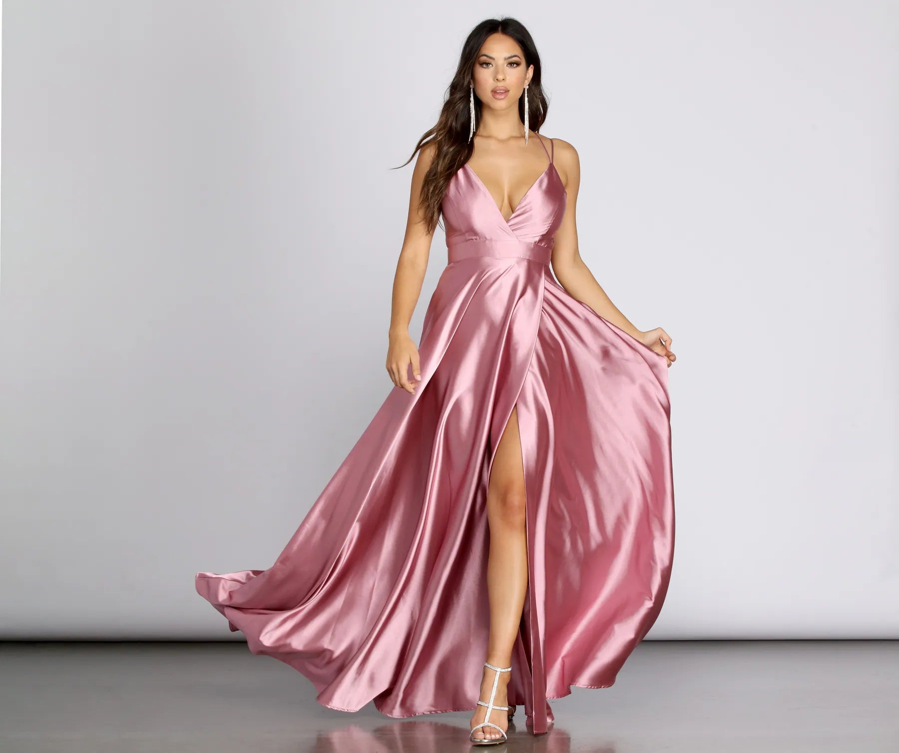 Great Deals, Just for You!Trinity Satin Formal Gown