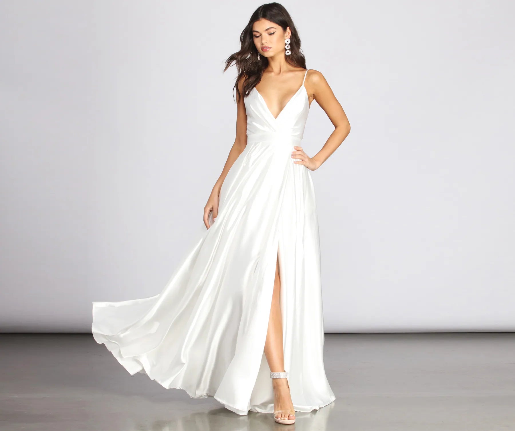 Everything Must Go!Vianney Formal Satin Dress