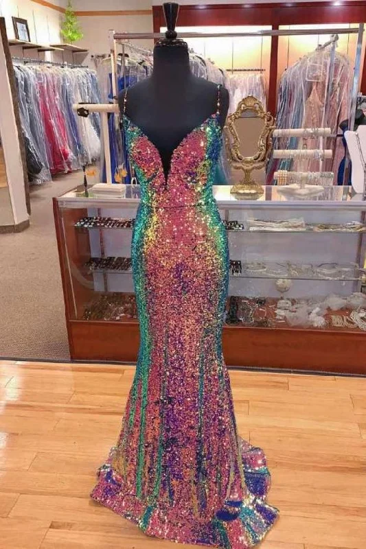 Hot Deals You Can’t Resist!2021 glitter mermaid sequined prom dress long evening dress cg20813 Hot Deals You Can’t Resist!2021 glitter mermaid sequined prom dress long evening dress cg20813