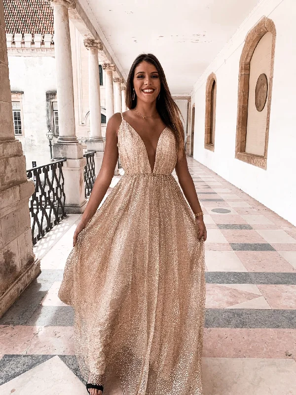 Get It Before It’s Gone!A-line long formal dress prom dress    cg20724