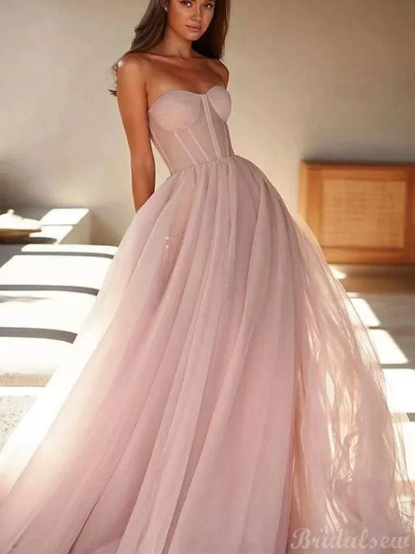 Your Wallet Will Thank You!A-line Pink Stylish Fairy Tulle Modest Party Long Prom Dresses PD365 Your Wallet Will Thank You!A-line Pink Stylish Fairy Tulle Modest Party Long Prom Dresses PD365