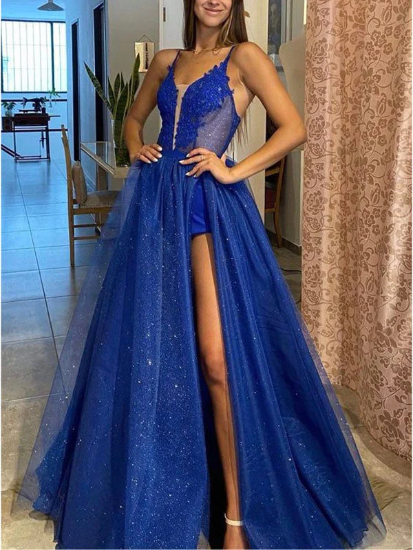 Best Deals Just for You!A-line Royal Blue Sparkly Unique Party Modest Formal Long Prom Dresses PD346 Best Deals Just for You!A-line Royal Blue Sparkly Unique Party Modest Formal Long Prom Dresses PD346