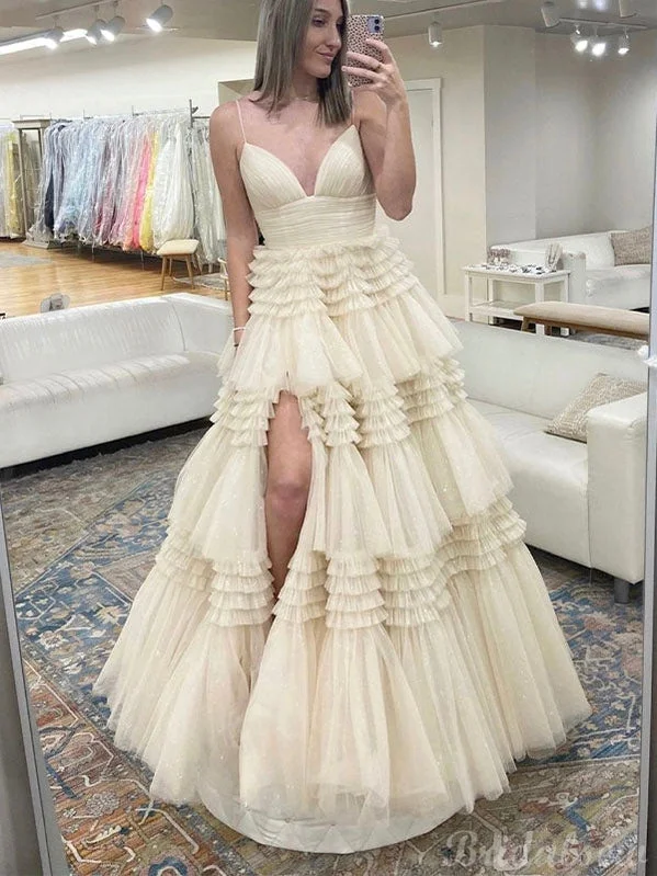 Huge Savings – Act Now!A-line Spaghetti Straps Tulle Princess Party Long Prom Dresses, Evening Dress PD357 Huge Savings – Act Now!A-line Spaghetti Straps Tulle Princess Party Long Prom Dresses, Evening Dress PD357