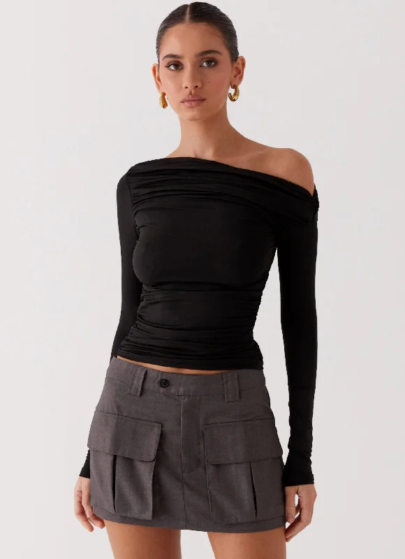Your Shopping Spree Starts Here!Bad Blood Cargo Mini Skirt - Army
