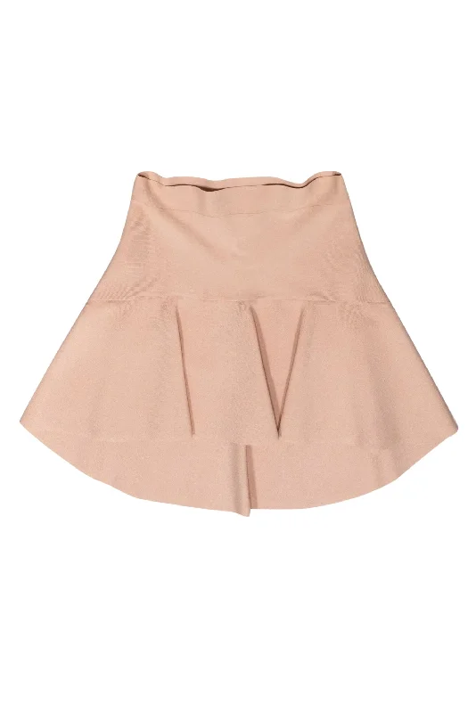 Enjoy Huge Discounts Now!BCBG Max Azria - Blush Pink High-Low Bandage-Style Circle Skirt Sz M Enjoy Huge Discounts Now!BCBG Max Azria - Blush Pink High-Low Bandage-Style Circle Skirt Sz M