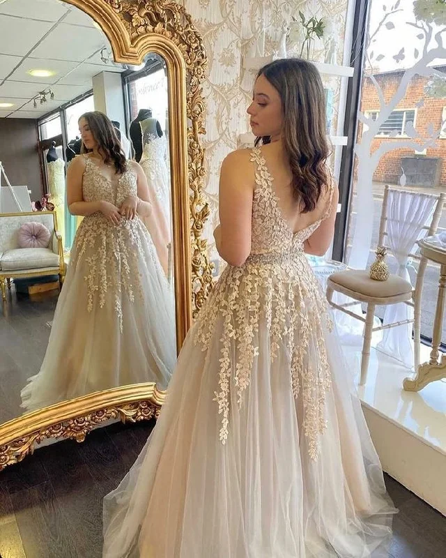 New Discounts Just Dropped!Charming V-Neck A-Line Prom Dresses,Long Prom Dresses cg20869 New Discounts Just Dropped!Charming V-Neck A-Line Prom Dresses,Long Prom Dresses cg20869