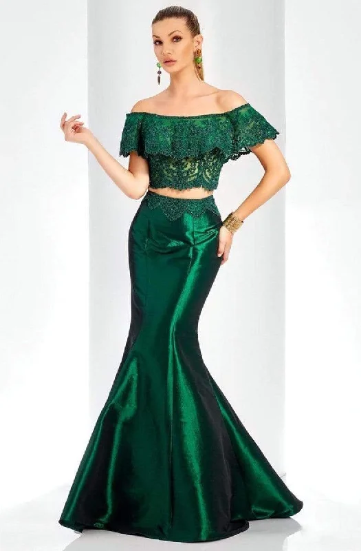 Seasonal Sale – Shop Now!Clarisse - 4932 Scalloped Overlay Off-Shoulder Mermaid Gown Seasonal Sale – Shop Now!Clarisse - 4932 Scalloped Overlay Off-Shoulder Mermaid Gown