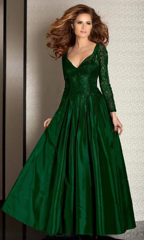 The Sale You’ve Been Waiting For!Clarisse - Lace Illusion Long Sleeves Evening Gown M6205 The Sale You’ve Been Waiting For!Clarisse - Lace Illusion Long Sleeves Evening Gown M6205