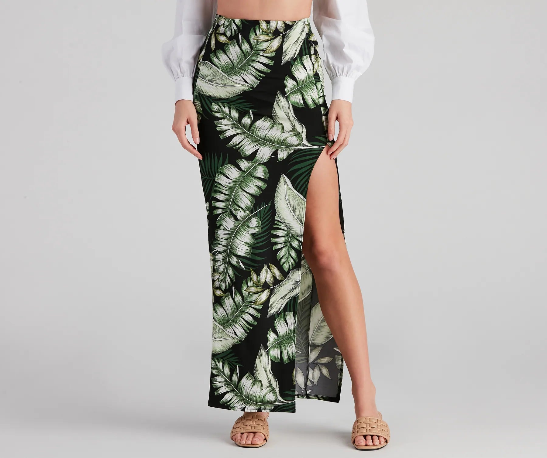 Your Best Deals Are Here!Dreaming Of Paradise Maxi Skirt