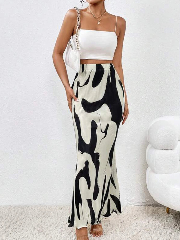 Find the Best Deals Here!Fashion Casual Knitted Geometric Print Mermaid Hemline Package Arm Sheath Skirt Find the Best Deals Here!Fashion Casual Knitted Geometric Print Mermaid Hemline Package Arm Sheath Skirt