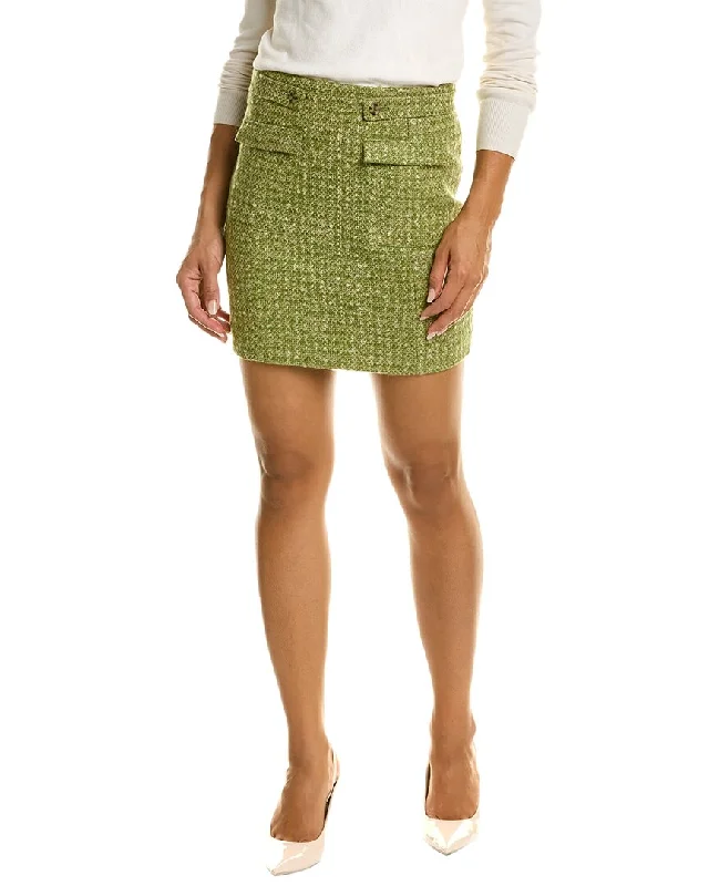 Hurry, Sale Ends Soon!Frances Valentine Penelope Wool & Mohair-Blend Skirt