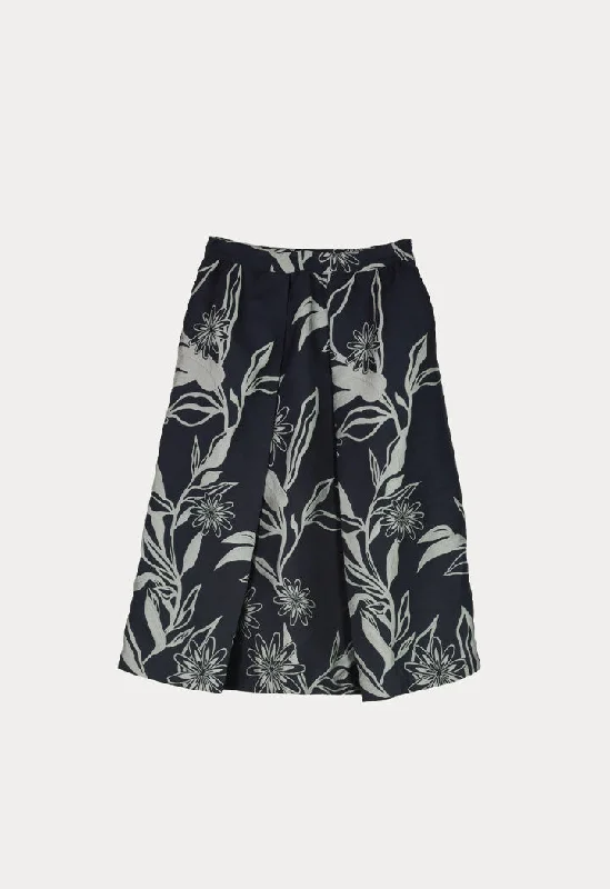 Best Price of the Season!Garden Print Skirt
