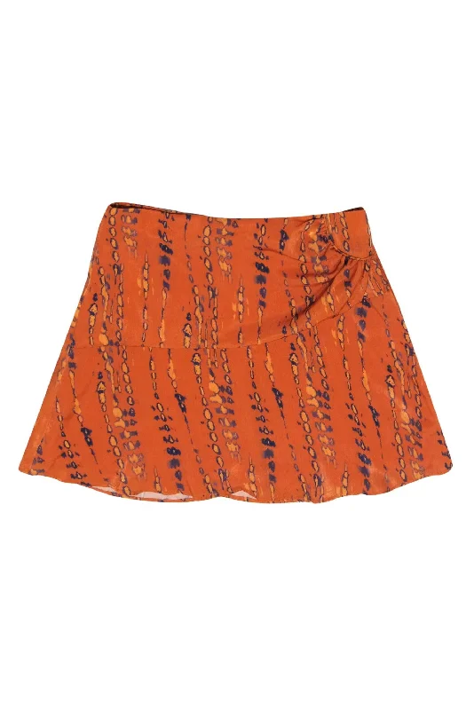 Shop Smart, Save Big!House of Harlow 1960 x Revolve - Orange & Purple Snakeskin Print Ruched Miniskirt Sz XL Shop Smart, Save Big!House of Harlow 1960 x Revolve - Orange & Purple Snakeskin Print Ruched Miniskirt Sz XL