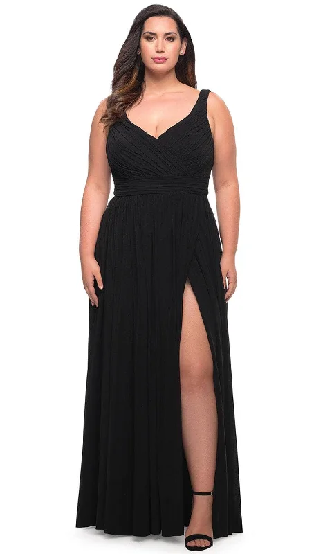 Your Best Deals Are Here!La Femme 29075 - Ruched Sleeveless Prom Gown