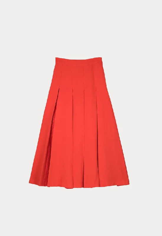 Time to Save Big!Lace Gusset Solid Skirt