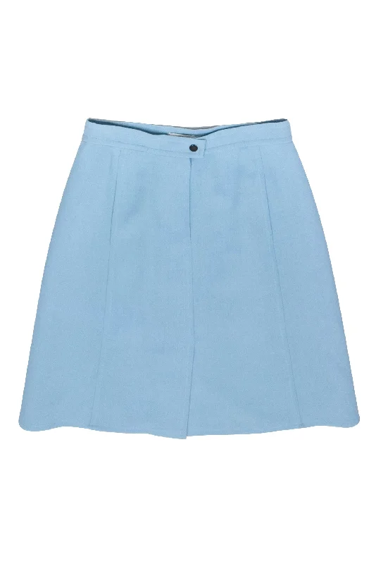 Shop More, Spend Less!Luca Luca - Blue Wool Circle Skirt Sz 10