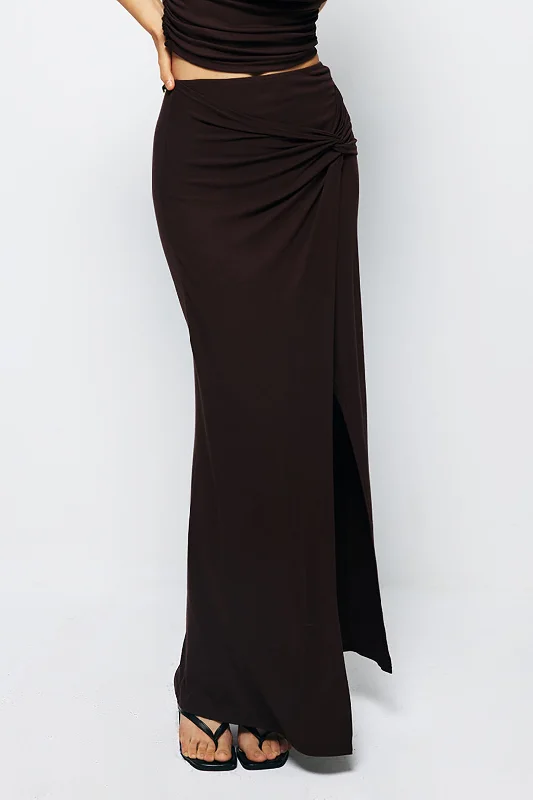 Incredible Savings Inside!Twist Split Maxi Skirt