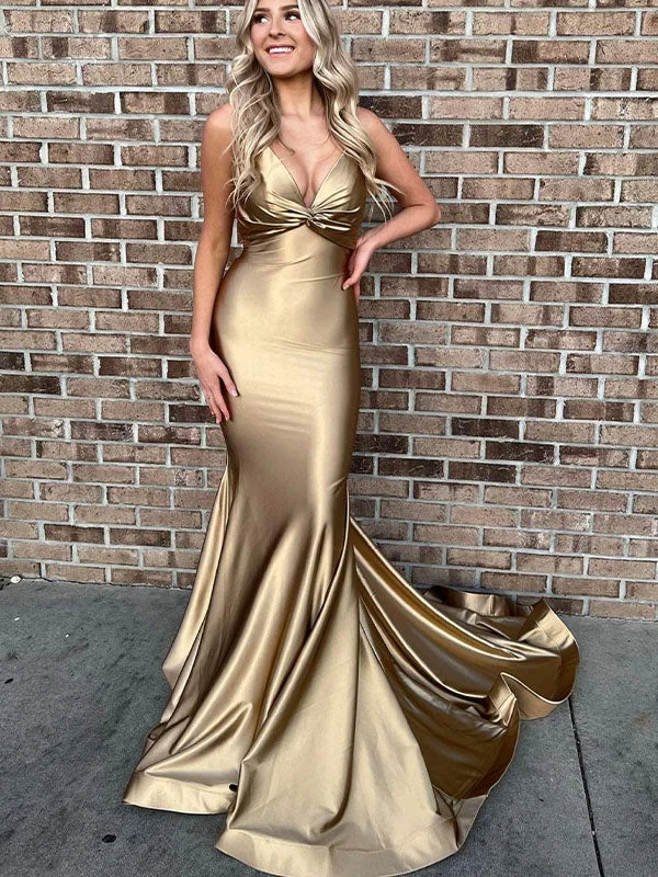 Find Your Perfect Deal Today!Mermaid Satin Elegant Formal Simple Party Evening Long Prom Dresses PD372 Find Your Perfect Deal Today!Mermaid Satin Elegant Formal Simple Party Evening Long Prom Dresses PD372