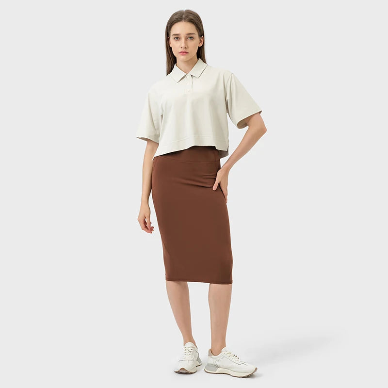 Your Exclusive Offer Awaits!New Lemon Golf Wear Outdoor Sports Tennis Sexy Hip Split Tail Casual Commuting Skirt Your Exclusive Offer Awaits!New Lemon Golf Wear Outdoor Sports Tennis Sexy Hip Split Tail Casual Commuting Skirt