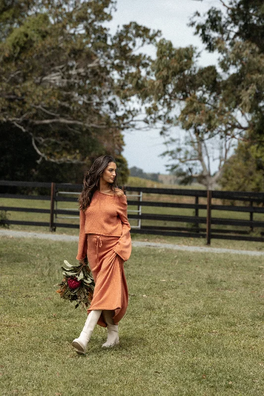 Your Favorite Sale is Back!Rooney Knit Skirt - Cinnamon