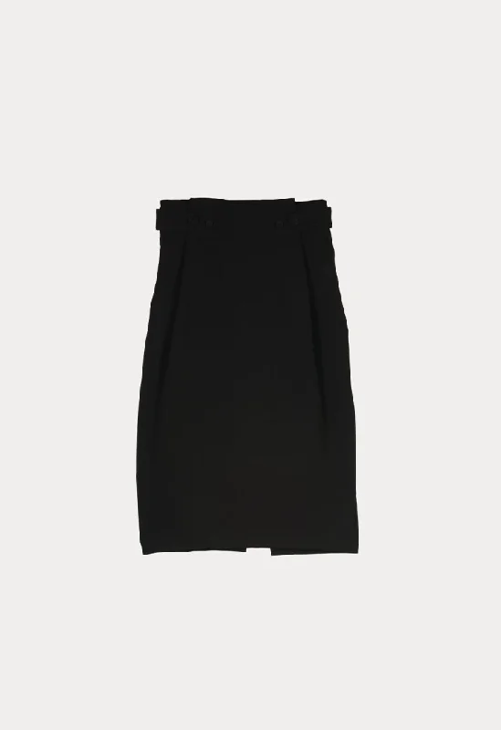 Buy More, Save More!Solid Pencil Skirt