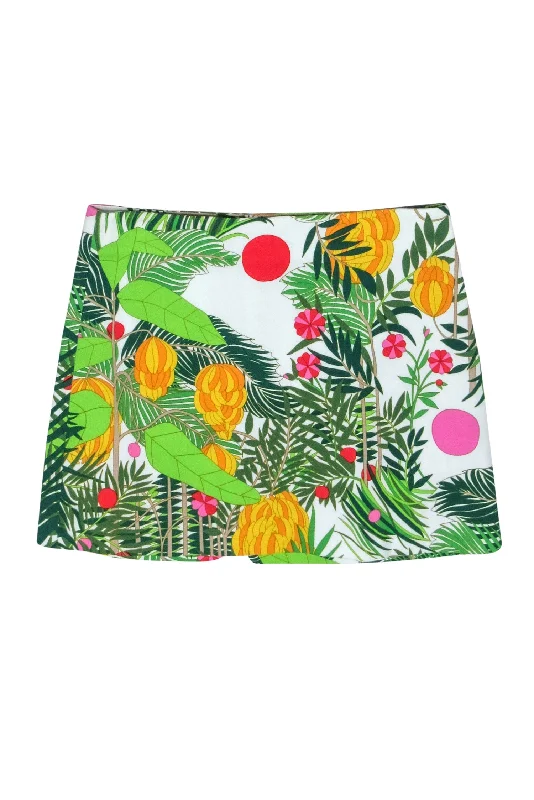 Your Best Deals Are Here!Trina Turk - Green & Multicolor Tropical Banana Print Skirt Sz 8 Your Best Deals Are Here!Trina Turk - Green & Multicolor Tropical Banana Print Skirt Sz 8