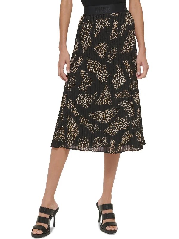 Today’s Deals, Tomorrow’s Regrets!Womens Pleated Pull On Midi Skirt