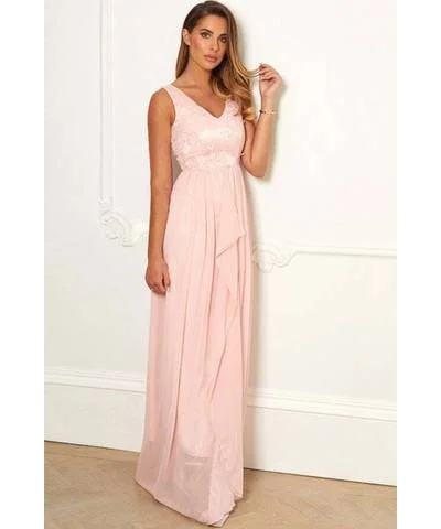 Get It Before It’s Gone!Baliana Blush Maxi Dress