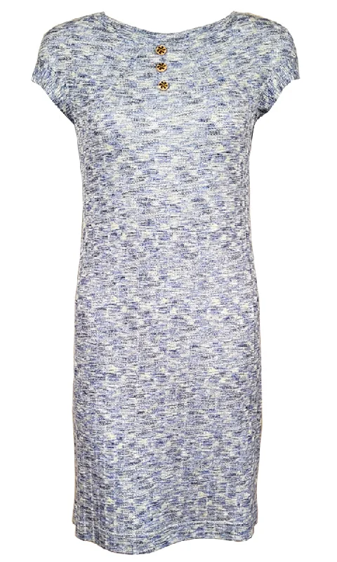 Get the Best for Less!CASSANDRA Blue Fusion Dress - FINAL SALE