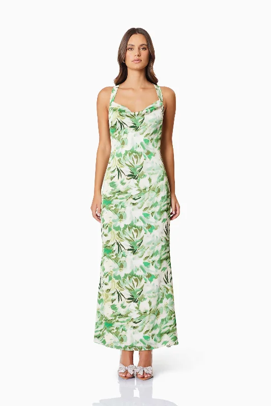 Today’s Deals, Tomorrow’s Regrets!Georgia Cocktail Maxi Dress In Green