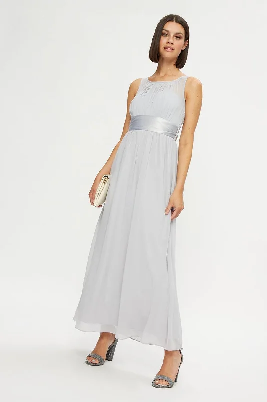 Hurry, Sale Ends Soon!Grey Natalie  Maxi Dress
