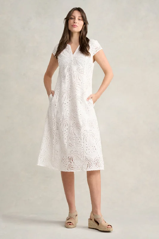 Shop Before It’s Gone!Cotton Broderie Dress