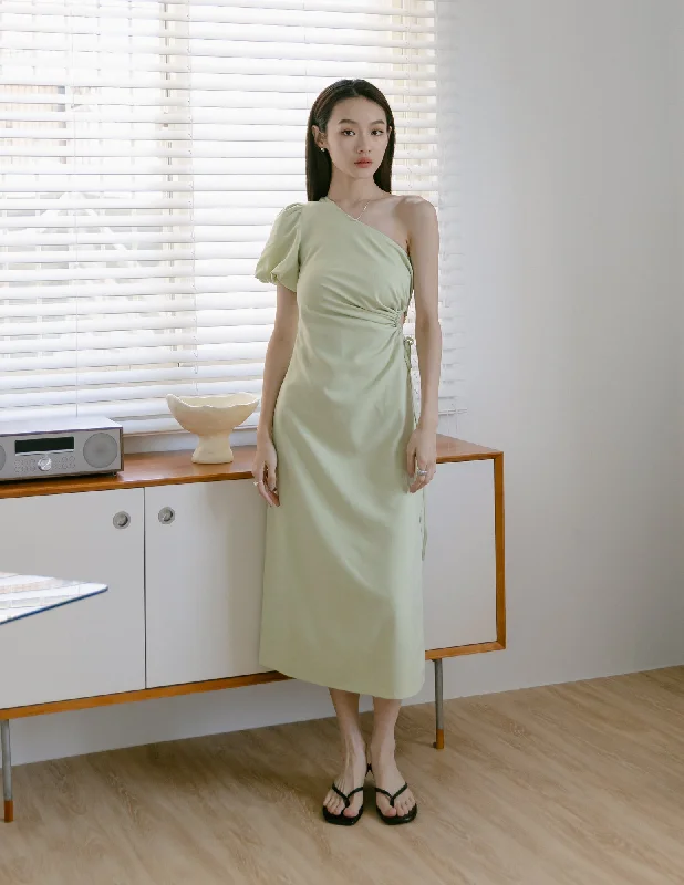 The Best Deals Won’t Wait!Meera Cutout Toga Dress in Sage