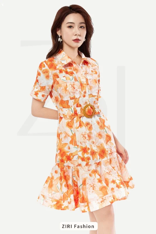 Act Fast – Limited Time Savings!Monet A-line Floral Dress