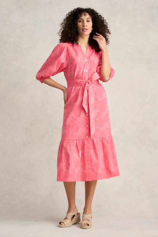 Flash Deals – Act Quickly!Smock Detail Cotton Dress