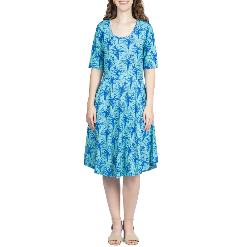 Special Offer – Act Fast!River Deltas Fit & Flare Dress