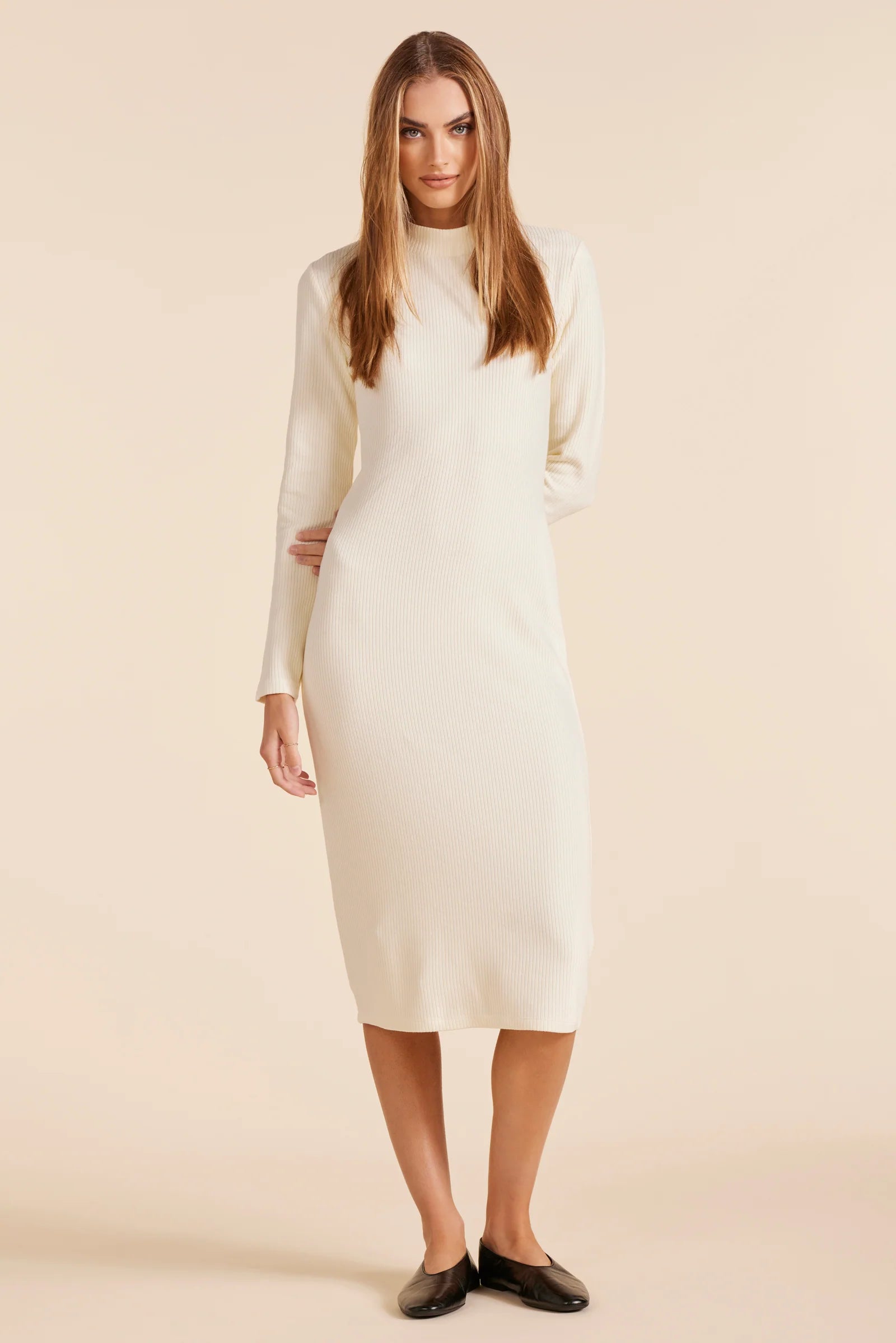 Best Offers of the Month!Ryland Dress in Macadamia