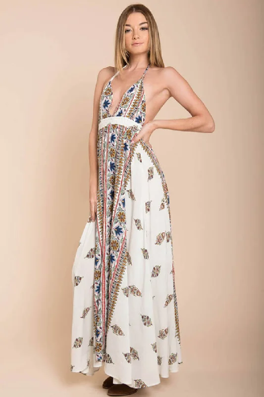 Get More, Spend Less – Shop Now!Shaylene Brunch Maxi Dress White
