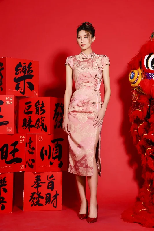 Today’s Deals, Tomorrow’s Regrets!Yu Orient Satin Qipao Dress