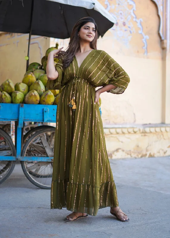 Mega Sale Happening Now!Zanzibar Dress Olive