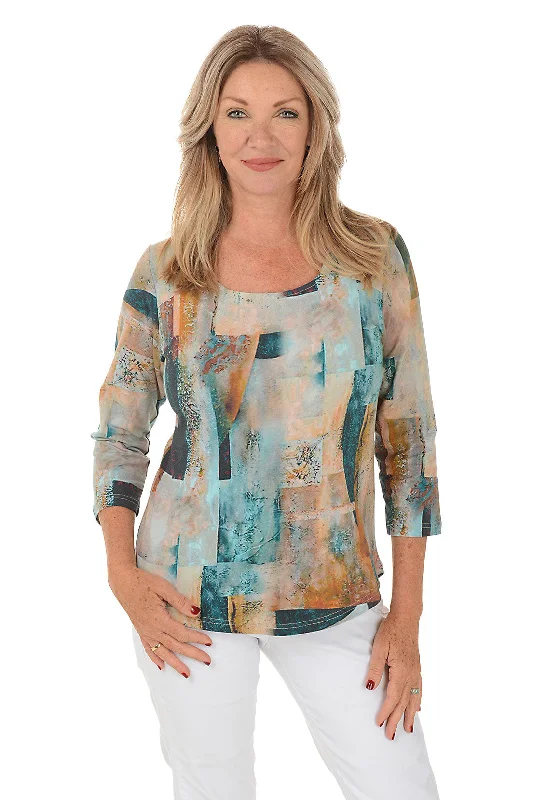 Buy More, Pay Less!Petite Jaden Shoulder Panel Knit Top