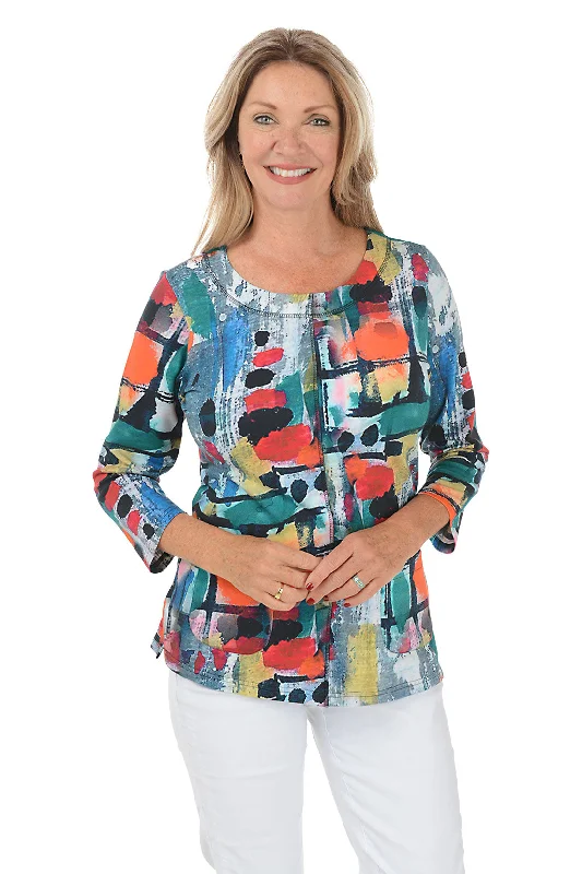 Find Your Perfect Deal Today!Petite Orly Double Pocket Knit Top