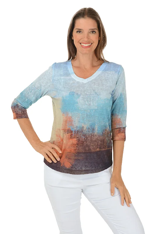 Every Deal is a Steal!Nowadays V-Neck Knit Top