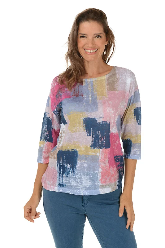 One Click Away from Big Savings!Rothko Boatneck Knit Top